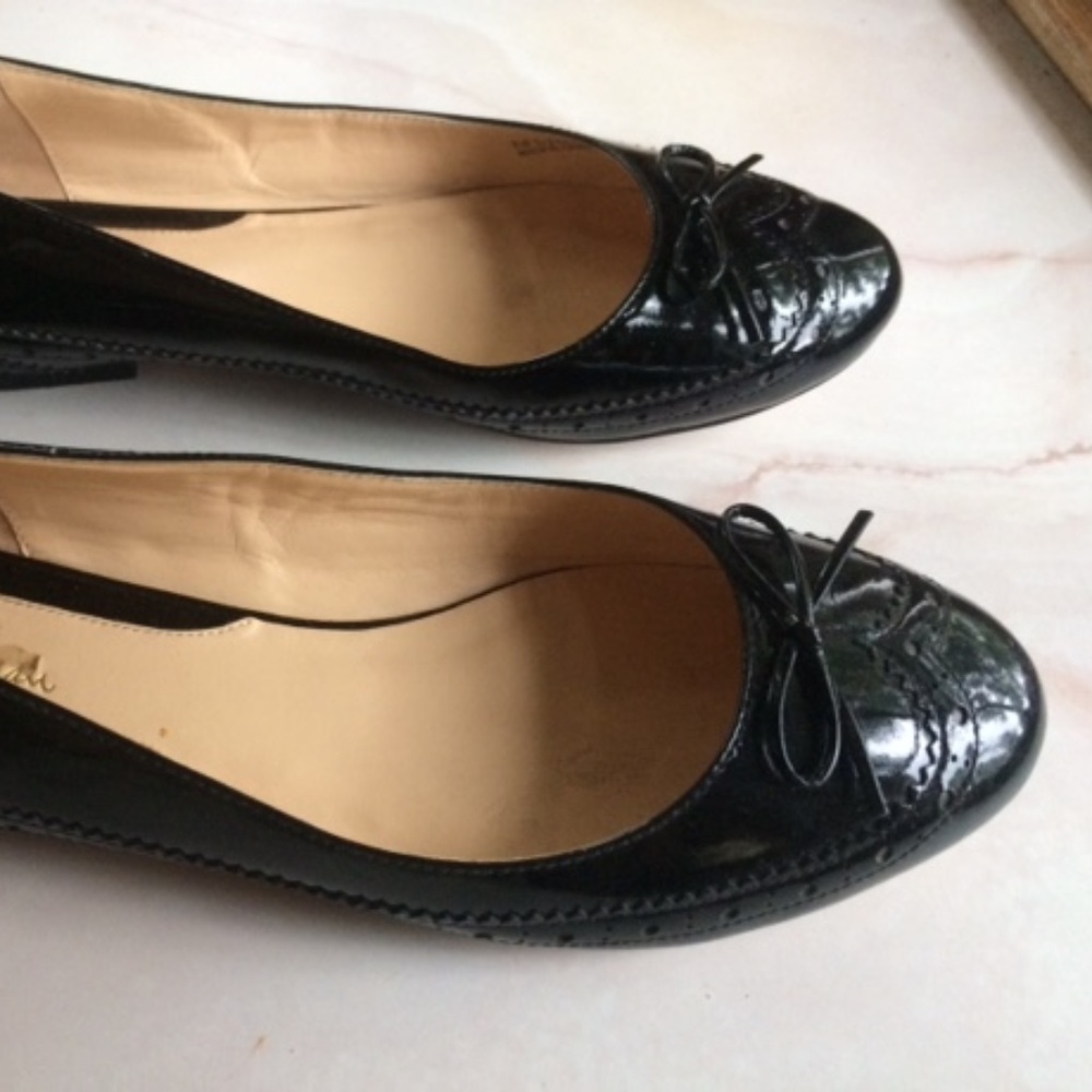 Cole Haan women's patent leather ballet flats